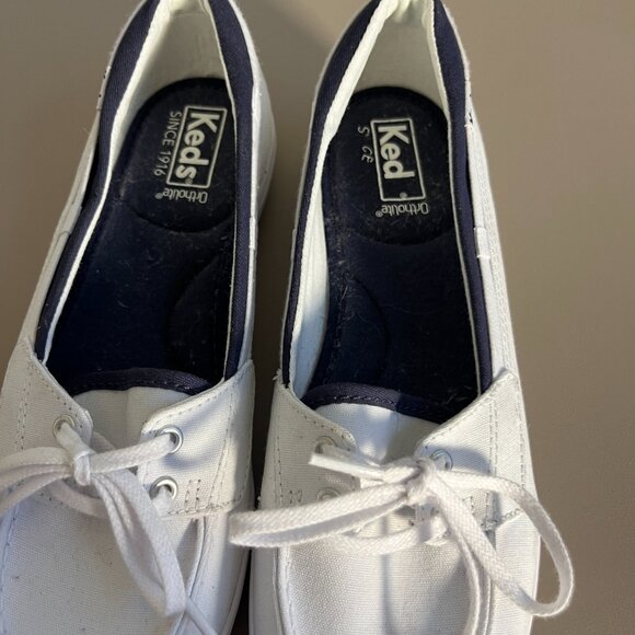 Women's Keds Ortholite Comfort Boat Shoes Size 7 M white - Picture 4 of 7